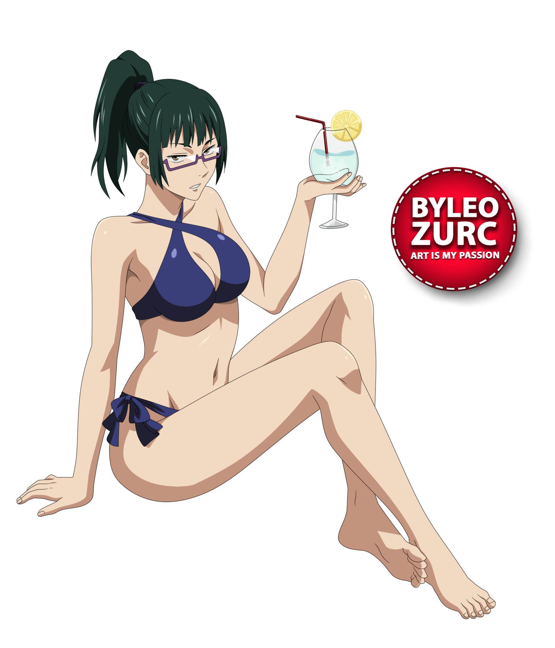 ⚠️NSFW⚠️ Maki Zenin Bikini