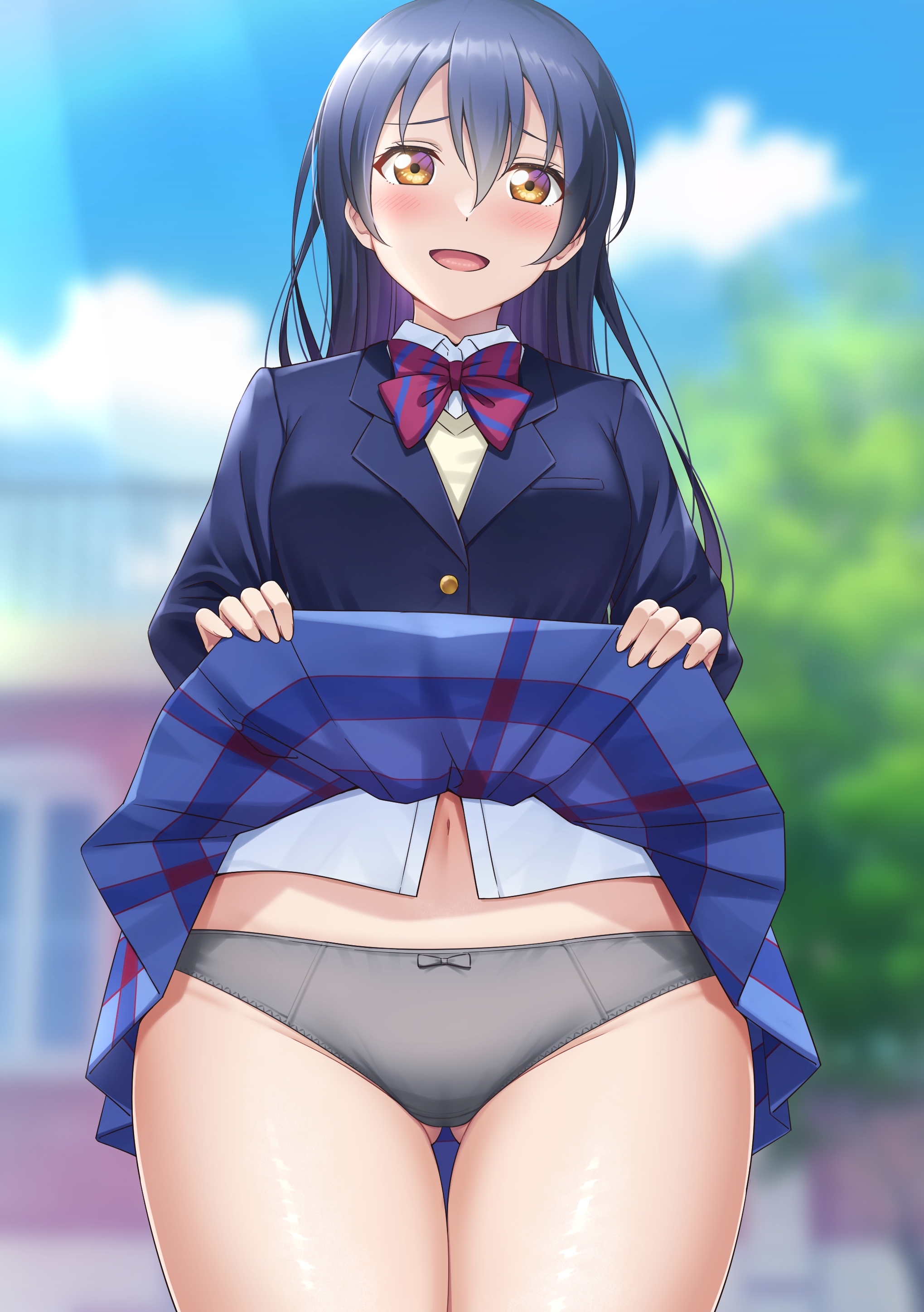 スカートたくしあげ エロ  from Pixiv Fanbox |  Kemono